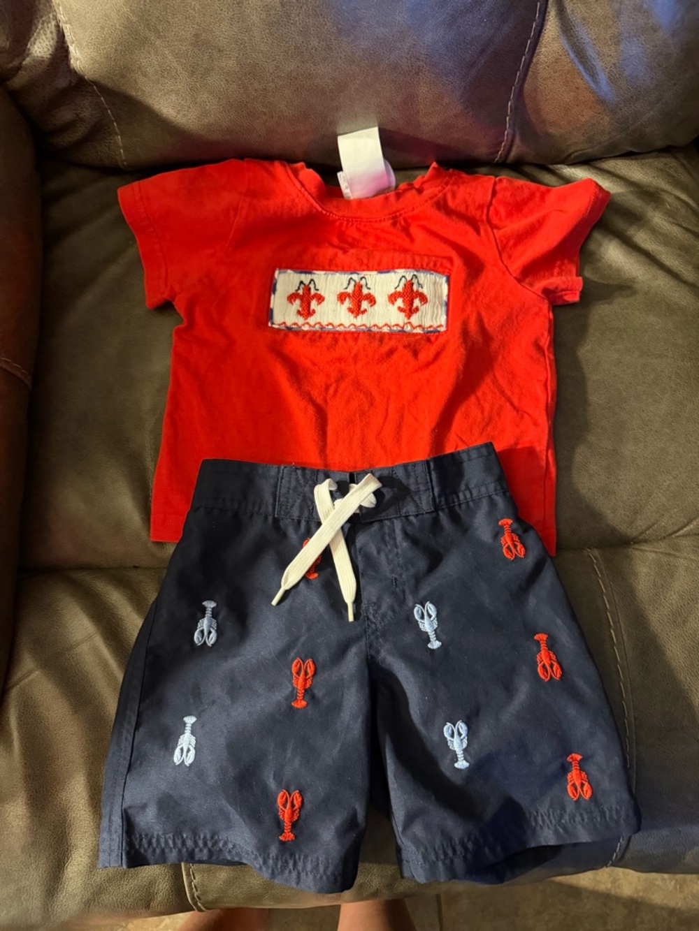 2pc Infant Crawfish Set